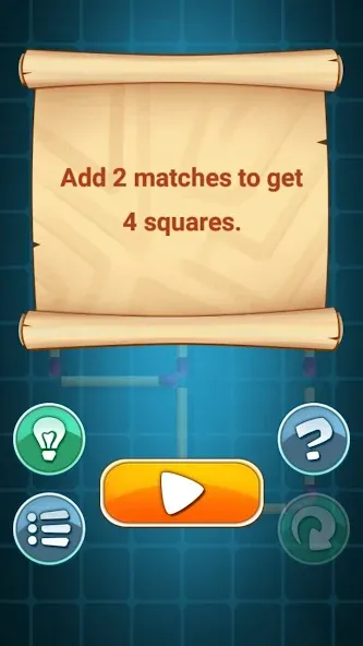 Скачать Matches Puzzle Game на Андроид — Безлимитные подсказки и отмена ходов — скриншот 1