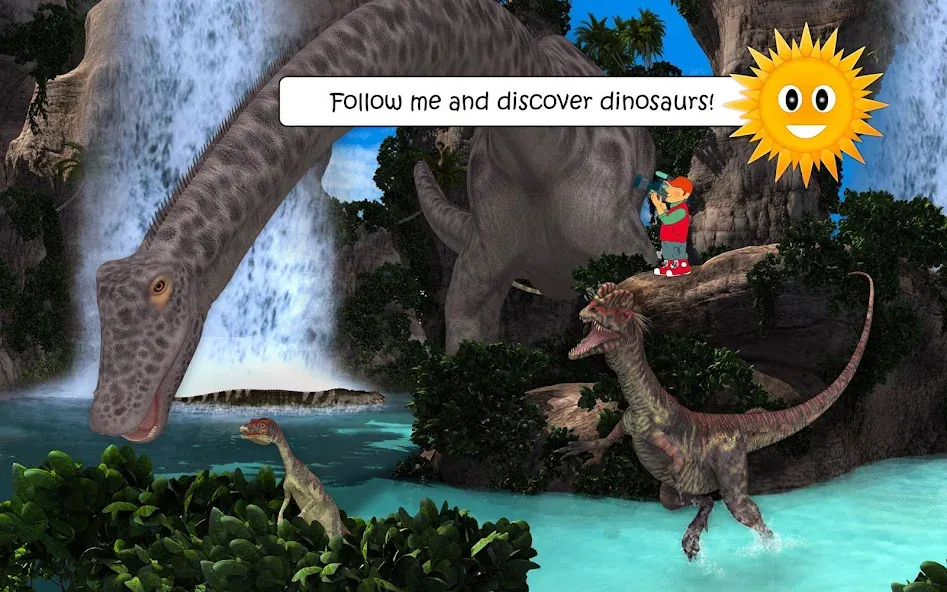 Dinosaurs and Ice Age Animals (Мод Разблокированы все динозавры и животные) — скриншот 1
