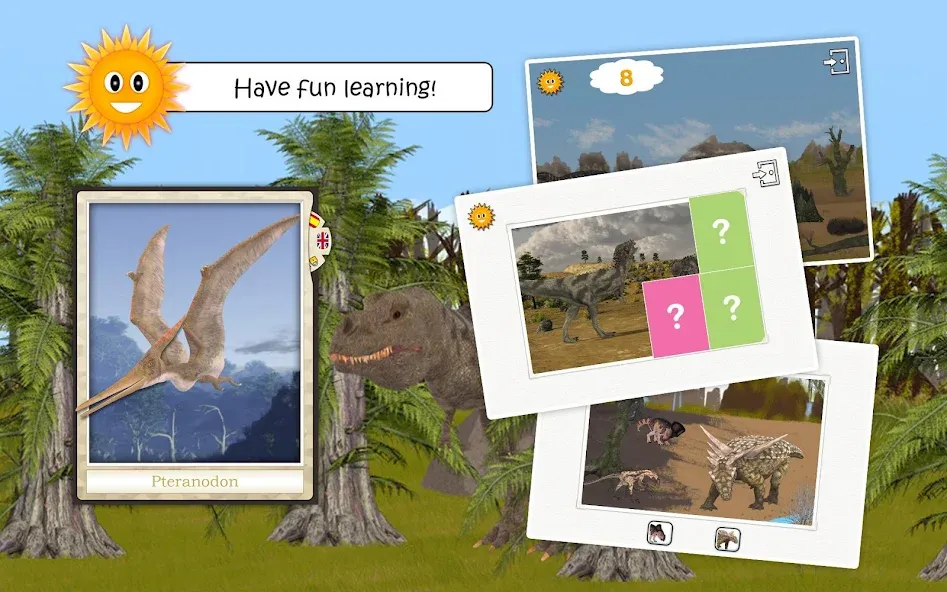 Dinosaurs and Ice Age Animals (Мод Разблокированы все динозавры и животные) — скриншот 4