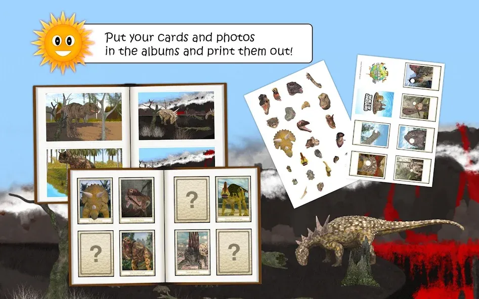 Dinosaurs and Ice Age Animals (Мод Разблокированы все динозавры и животные) — скриншот 5
