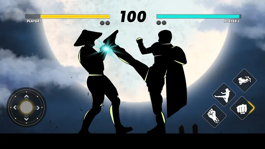 Скачать Sword Shadow Fighting Game 3D на Android — Безлимитные деньги и оружие — скриншот 3