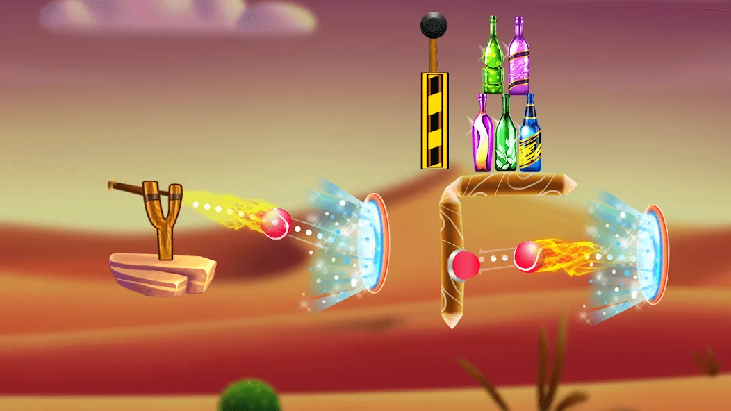 Скачать взлом Bottle Shooting Game 2 на Андроид — Безлимитные патроны и открыты все уровни — скриншот 3