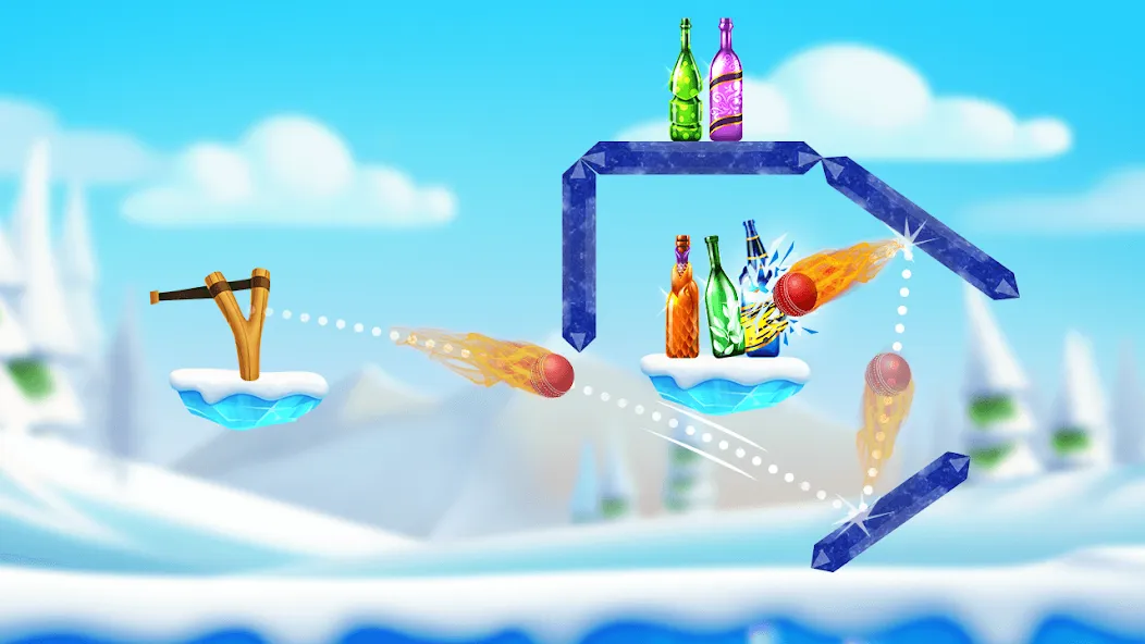 Скачать взлом Bottle Shooting Game 2 на Андроид — Безлимитные патроны и открыты все уровни — скриншот 4