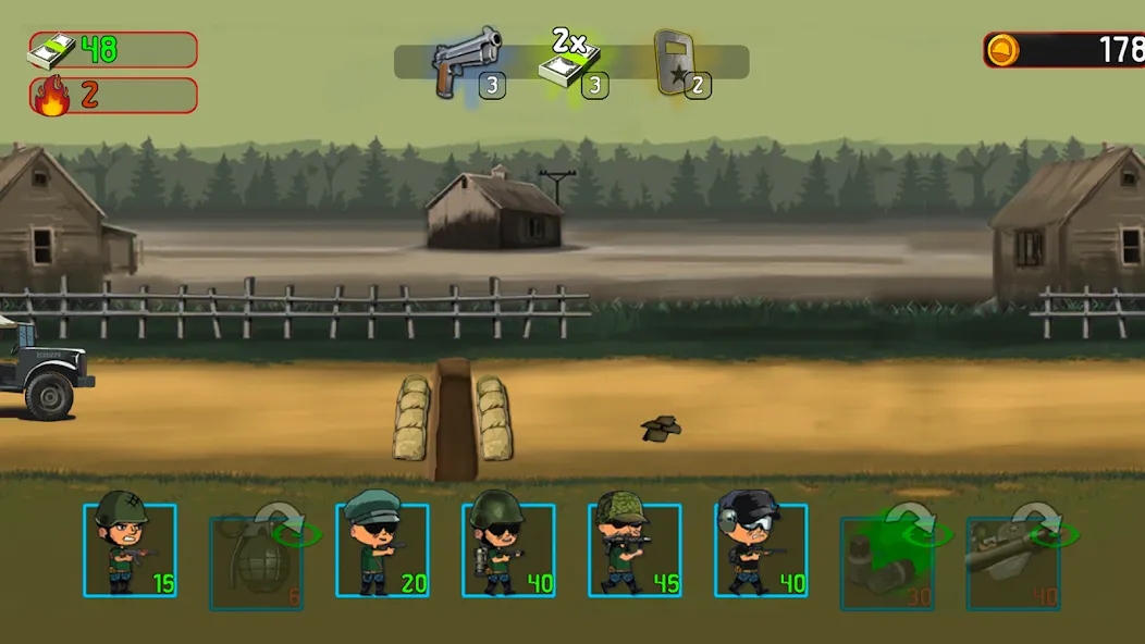 Army War: Military Troop Games Mod APK Безлимитные деньги и оружие — Скачать на Андроид — скриншот 2
