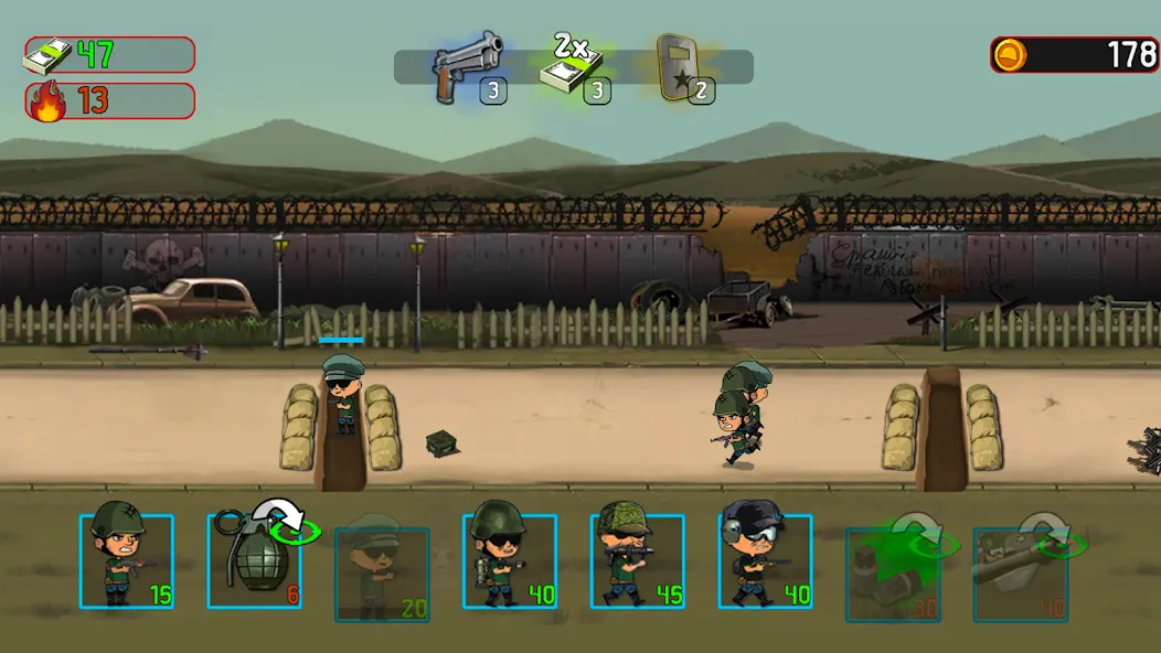 Army War: Military Troop Games Mod APK Безлимитные деньги и оружие — Скачать на Андроид — скриншот 5