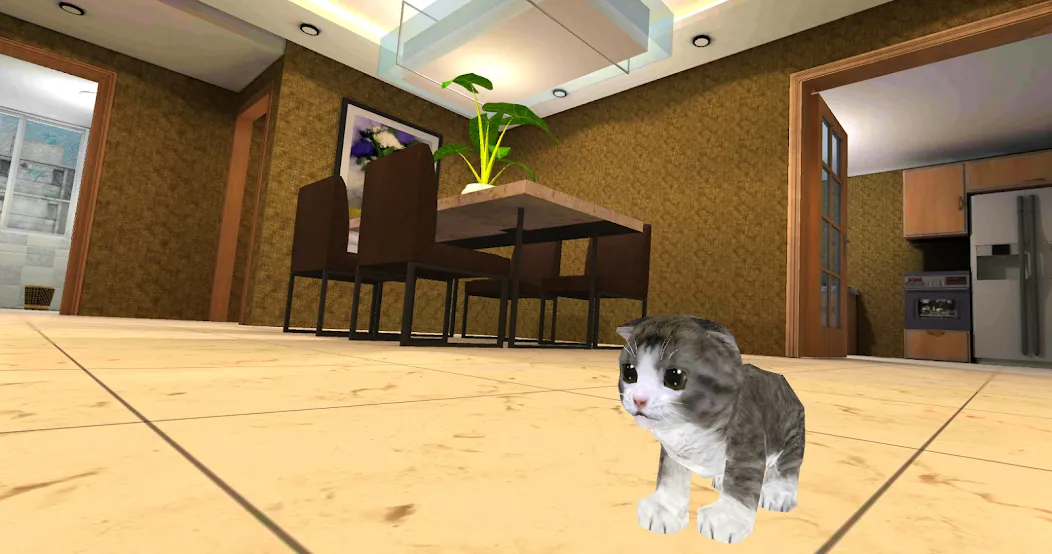 Взлом Kitten Cat Simulator 3D Craft — Безлимитные деньги и всё открыто — скриншот 5