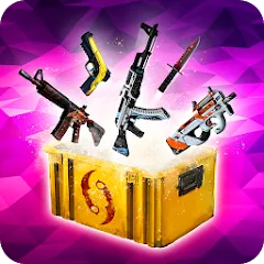 Case Chase: Simulator for CSGO — Взломанная версия (Безлимитные деньги и редкие скины)