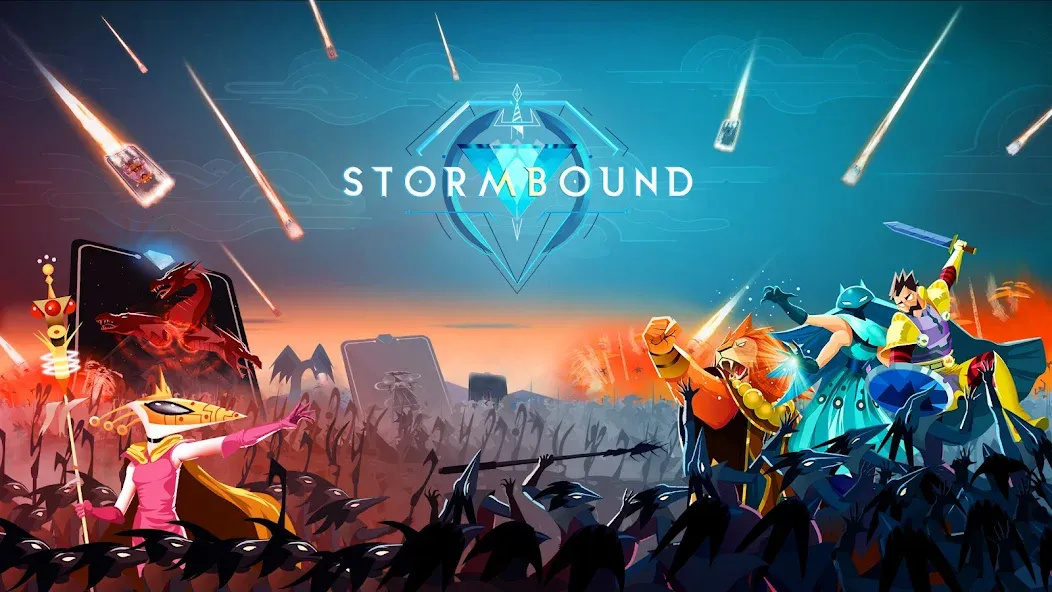 Stormbound: Kingdom Wars (Мод Безлимитные ресурсы и открыты все карты) — скриншот 1