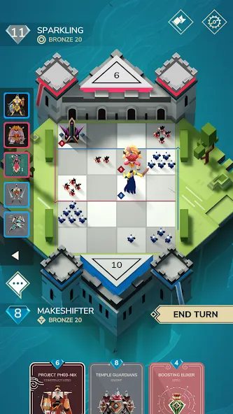 Stormbound: Kingdom Wars (Мод Безлимитные ресурсы и открыты все карты) — скриншот 2