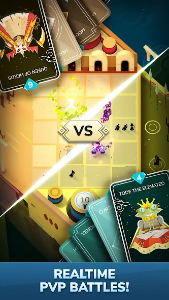 Stormbound: Kingdom Wars (Мод Безлимитные ресурсы и открыты все карты) — скриншот 5