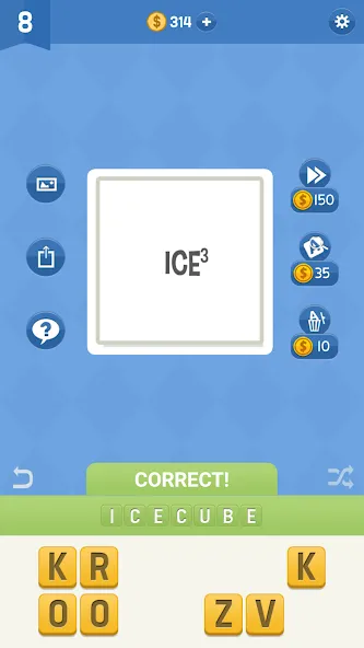 Plexiword: Fun Guessing Games (Мод Безлимитные подсказки и открыты все уровни) — скриншот 1