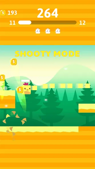 Stacky Bird: Fun Egg Dash Game на Андроид — Мод Безлимитные монеты и все скины — скриншот 3