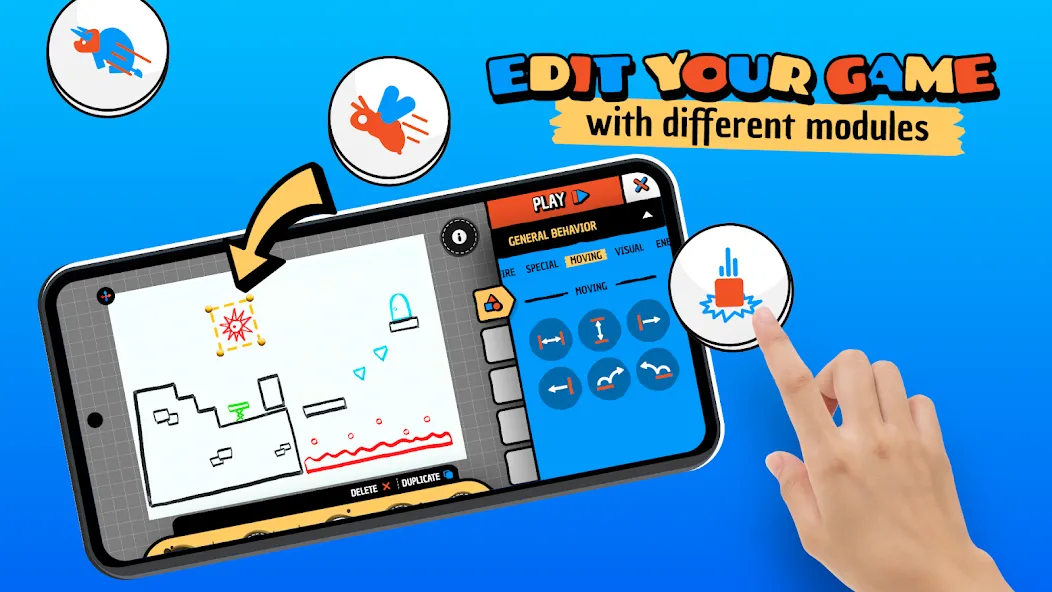 Скачать взлом Draw Your Game Infinite на Андроид — Бесконечные ресурсы и открыты уровни — скриншот 3
