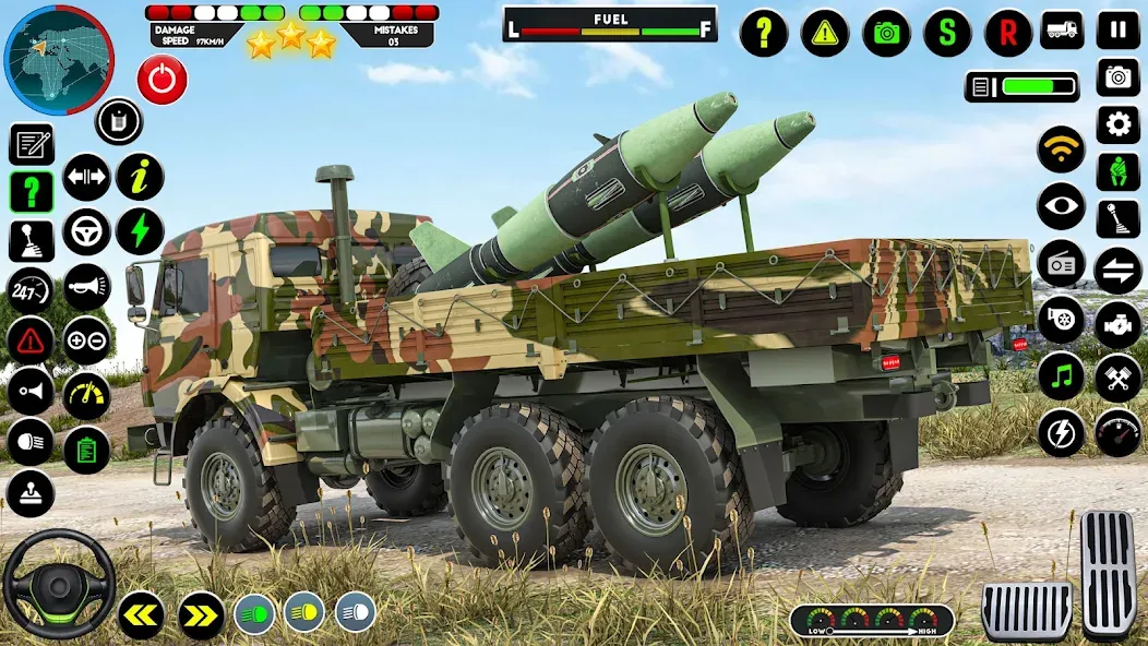 Army Truck Transporter Game 3D — Безлимитные деньги и все уровни открыты — скриншот 3 Army Truck Transporter Game 3D — Безлимитные деньги и все уровни открыты — скриншот 3