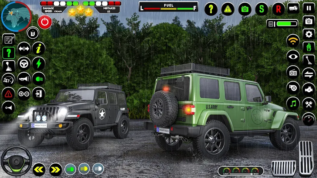 Army Truck Transporter Game 3D — Безлимитные деньги и все уровни открыты — скриншот 4 Army Truck Transporter Game 3D — Безлимитные деньги и все уровни открыты — скриншот 4