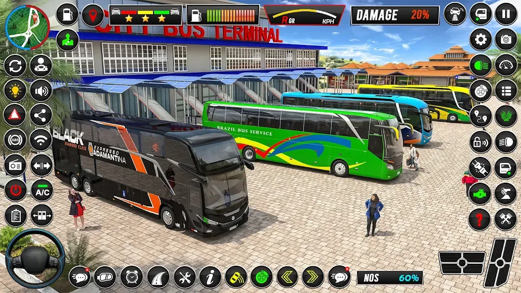 Скачать City Coach Bus Driver Games 3D на Android — Безлимитные деньги и всё открыто — скриншот 1 Скачать City Coach Bus Driver Games 3D на Android — Безлимитные деньги и всё открыто — скриншот 1