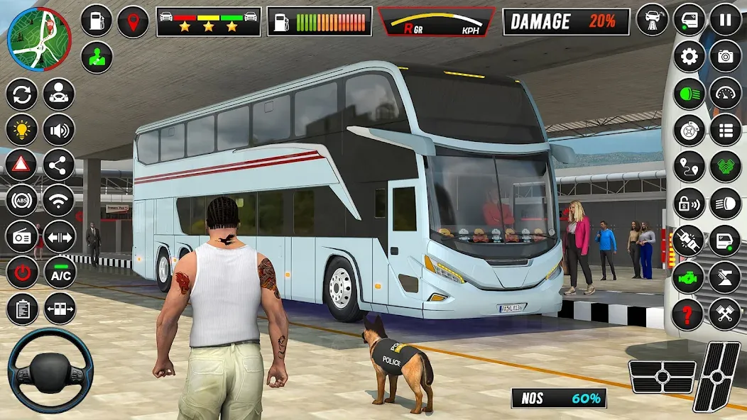 Скачать City Coach Bus Driver Games 3D на Android — Безлимитные деньги и всё открыто — скриншот 3 Скачать City Coach Bus Driver Games 3D на Android — Безлимитные деньги и всё открыто — скриншот 3