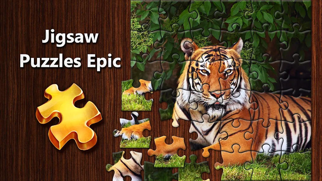 Jigsaw Puzzles Epic MOD APK — Безлимитные подсказки и монеты — скриншот 1 Jigsaw Puzzles Epic MOD APK — Безлимитные подсказки и монеты — скриншот 1