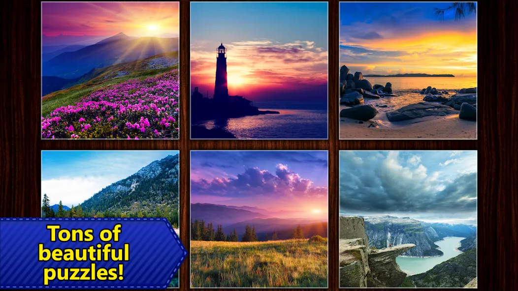 Jigsaw Puzzles Epic MOD APK — Безлимитные подсказки и монеты — скриншот 2 Jigsaw Puzzles Epic MOD APK — Безлимитные подсказки и монеты — скриншот 2