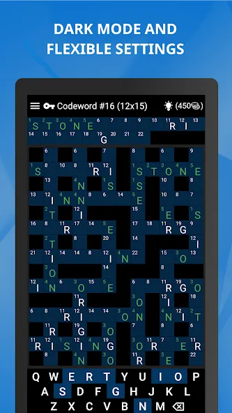 Скачать Keywords — Codeword Puzzle — Открыты все уровни и подсказки — скриншот 3