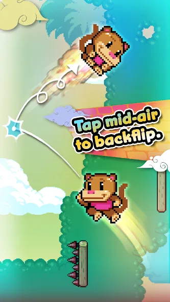 Скачать Wall Kickers на Android — Безлимитные деньги и прыжки выше — скриншот 2