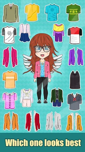 Скачать Anime Doll Designer на Android — Разблокированы все наряды и аксессуары — скриншот 2