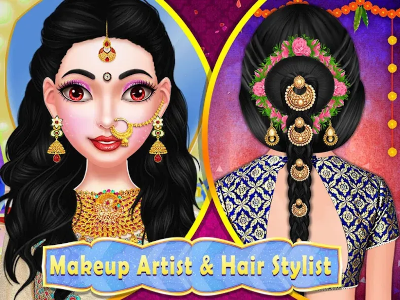 Wedding Fashion Indian 2024 MOD APK на Android — Безлимитные монеты и наряды открыты — скриншот 3