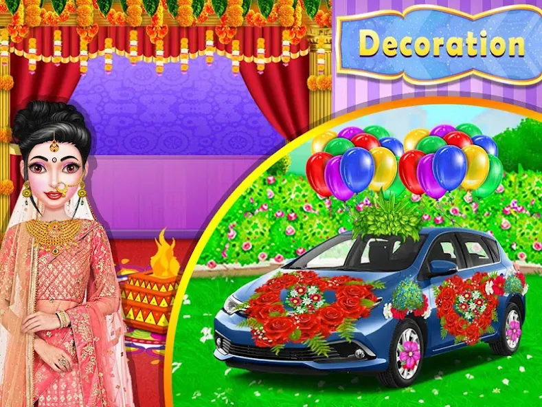 Wedding Fashion Indian 2024 MOD APK на Android — Безлимитные монеты и наряды открыты — скриншот 4