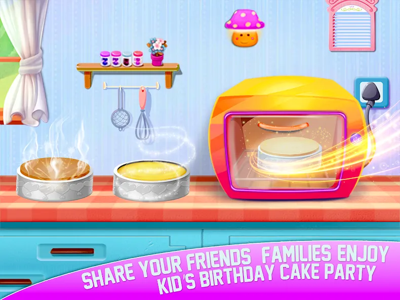 Скачать Cake Maker Sweet Bakery Games на Android — Безлимитные монеты и всё открыто — скриншот 4