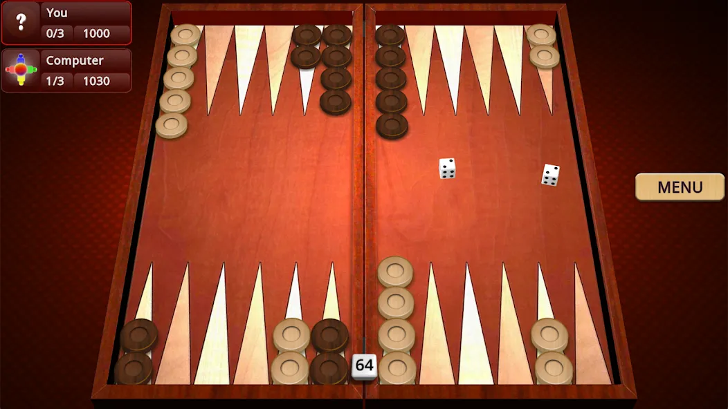 Скачать Backgammon Mighty MOD APK — Без рекламы и все функции открыты — скриншот 5