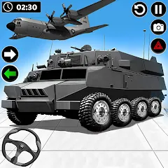 Взломанная Army Vehicle Cargo Transport на Андроид — Безлимитные деньги и топливо