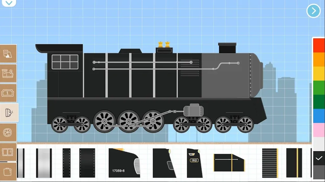Скачать Labo Brick Train Game For Kids на Android — Разблокированы все поезда и уровни — скриншот 2