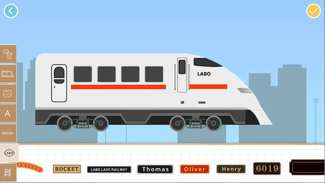 Скачать Labo Brick Train Game For Kids на Android — Разблокированы все поезда и уровни — скриншот 4
