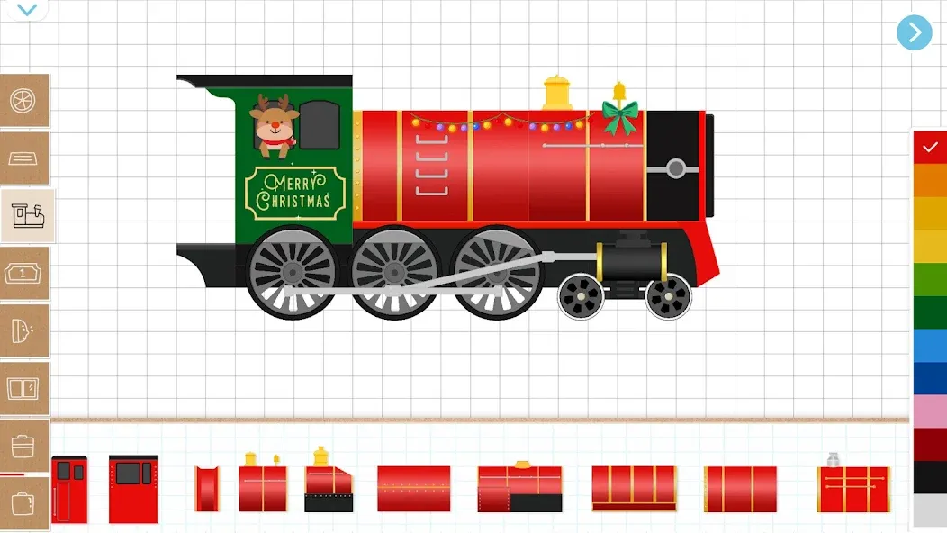 Скачать Christmas Train Game For Kids на Андроид — Открыты все праздничные уровни — скриншот 2 Скачать Christmas Train Game For Kids на Андроид — Открыты все праздничные уровни — скриншот 2