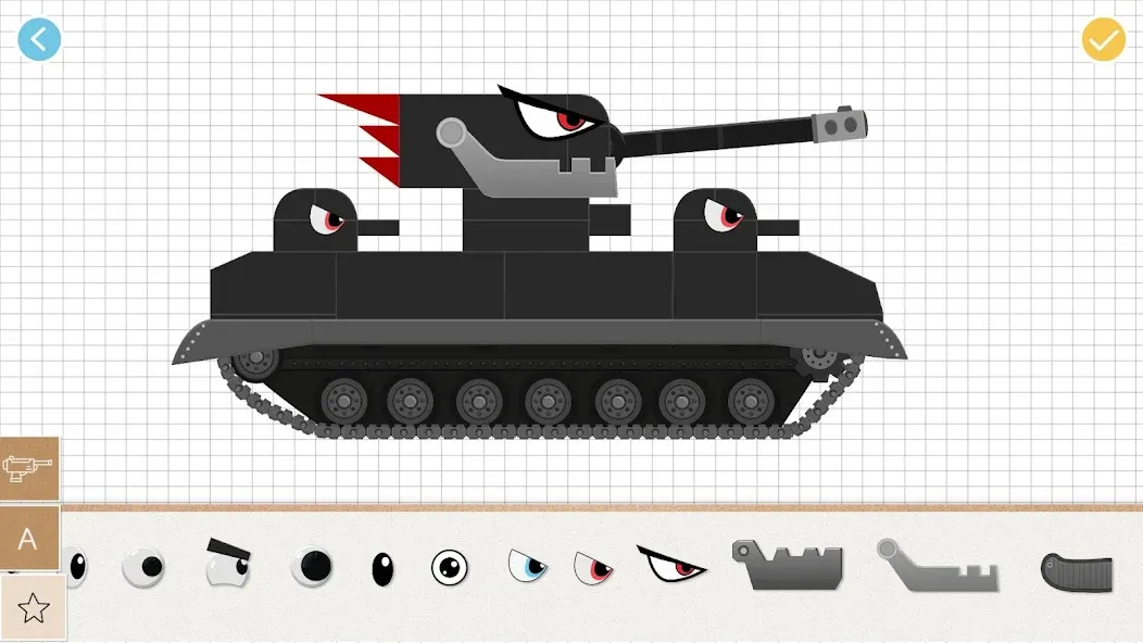 Взлом Labo Tank-Armored Car & Truck — Много брони и безлимитные боеприпасы — скриншот 2