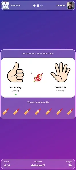 Hand Cricket - Team Battles Mod APK Безлимитные монеты и открыты команды — Скачать на Андроид — скриншот 2