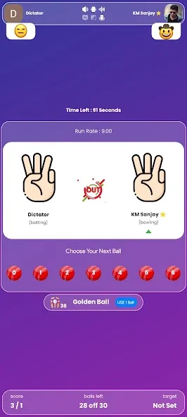 Hand Cricket - Team Battles Mod APK Безлимитные монеты и открыты команды — Скачать на Андроид — скриншот 5