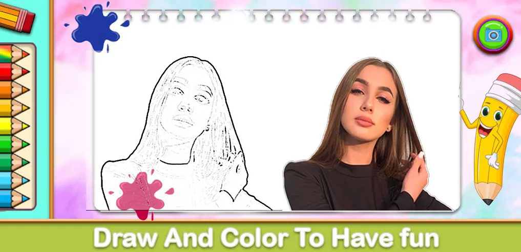 Скачать взломанную Lady Diana Coloring Game — Без рекламы и все раскраски открыты — скриншот 1 Скачать взломанную Lady Diana Coloring Game — Без рекламы и все раскраски открыты — скриншот 1