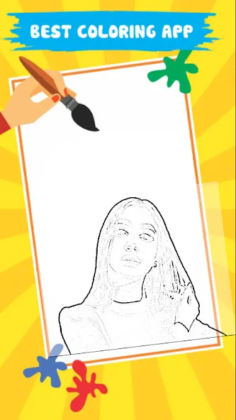 Скачать взломанную Lady Diana Coloring Game — Без рекламы и все раскраски открыты — скриншот 4 Скачать взломанную Lady Diana Coloring Game — Без рекламы и все раскраски открыты — скриншот 4