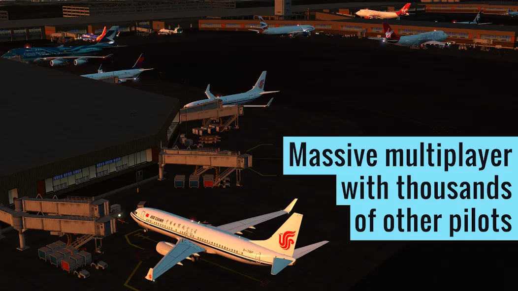 Скачать X-Plane Flight Simulator на телефон — Безлимитные деньги и открытые самолеты — скриншот 3