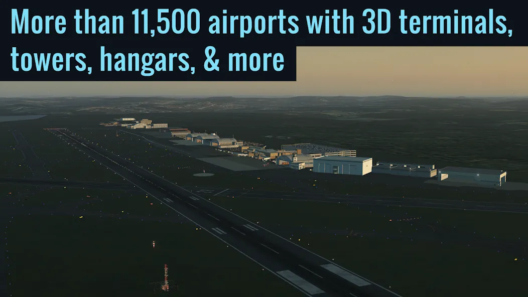 Скачать X-Plane Flight Simulator на телефон — Безлимитные деньги и открытые самолеты — скриншот 4