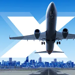 Скачать X-Plane Flight Simulator на телефон — Безлимитные деньги и открытые самолеты