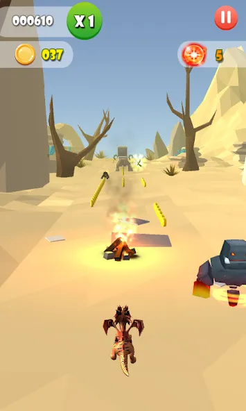 Dragon Run MOD APK — Безлимитные монеты и жизни — скриншот 3