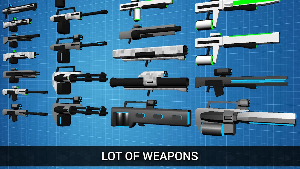 Скачать Heroes of CyberSphere: Online MOD APK — Безлимитные ресурсы и улучшенное оружие — скриншот 4