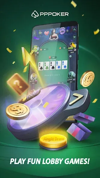 Скачать PPPoker-Home Games с модом — Безлимитные фишки и открыты столы — скриншот 1