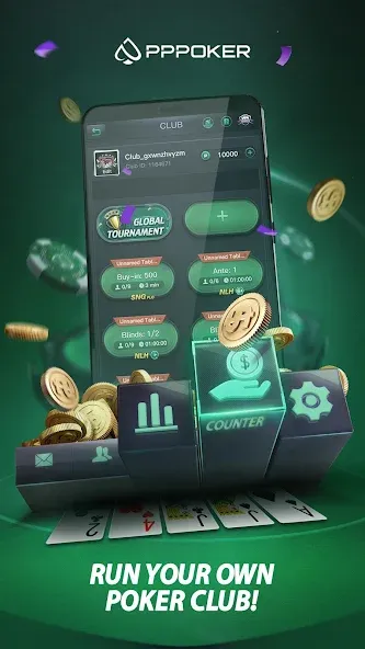 Скачать PPPoker-Home Games с модом — Безлимитные фишки и открыты столы — скриншот 3