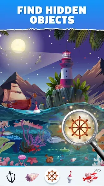 Скачать Bright Objects - Hidden Object — Много подсказок и открыты уровни — скриншот 1 Скачать Bright Objects - Hidden Object — Много подсказок и открыты уровни — скриншот 1