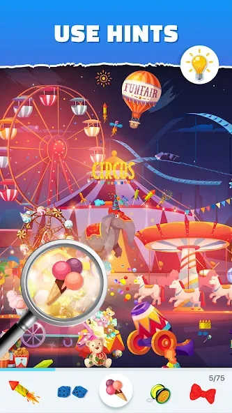 Скачать Bright Objects - Hidden Object — Много подсказок и открыты уровни — скриншот 5 Скачать Bright Objects - Hidden Object — Много подсказок и открыты уровни — скриншот 5