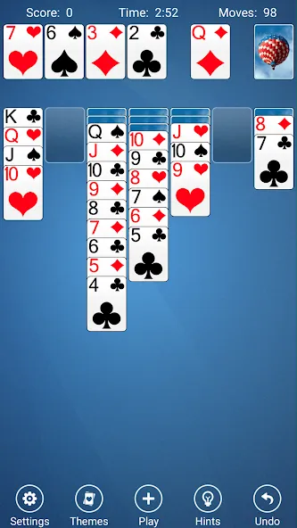 Скачать Solitaire — Последняя версия (Без рекламы и все карты открыты) — скриншот 5