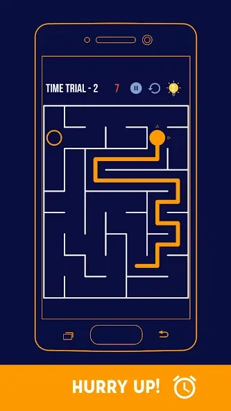 Mazes & More MOD APK на Android — Бесконечные лабиринты и подсказки — скриншот 5